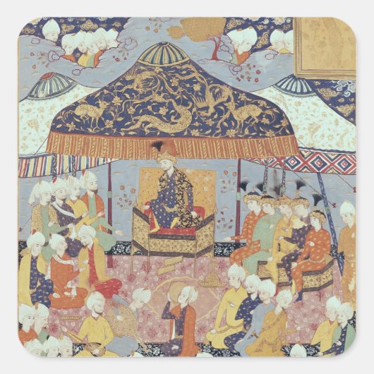 王子のような披露宴 スクエアシール (正面)