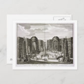 王子の喜びで迷路の噴水 ポストカード (正面/裏面)