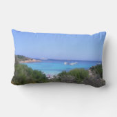 王子の愛サルジニアのビーチ ランバークッション (裏面)