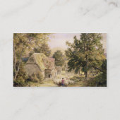 王子の近くのRisborough、1845/6農場構内(w/c 名刺 (裏面)