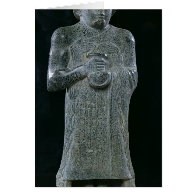 王子のGudea、紀元前のc.2150彫像 (正面)