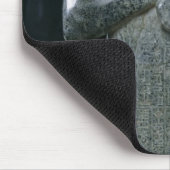 王子のGudea、紀元前のc.2150彫像 マウスパッド (コーナー)