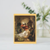 王子は眠っている美しいに傾く ポストカード (スタンド正面)