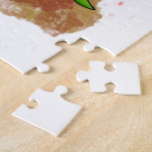 王子よりも蛙の方が好き | Frogアートワーク ジグソーパズル (側面)