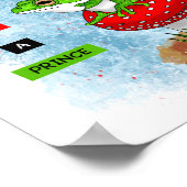 王子よりも蛙の方が好き | Frogアートワーク ポスター (角)