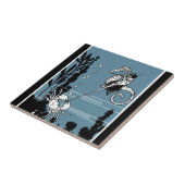 王子及びタツノオトシゴ タイル (側面)