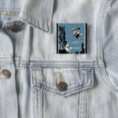 王子及びタツノオトシゴ 缶バッジ (インサイチュ)