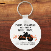 王子魅力的、ちょっと悪いキーチェーン キーホルダー (正面)