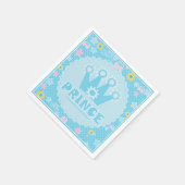 王子。 スタンダードカクテルナプキン (角)