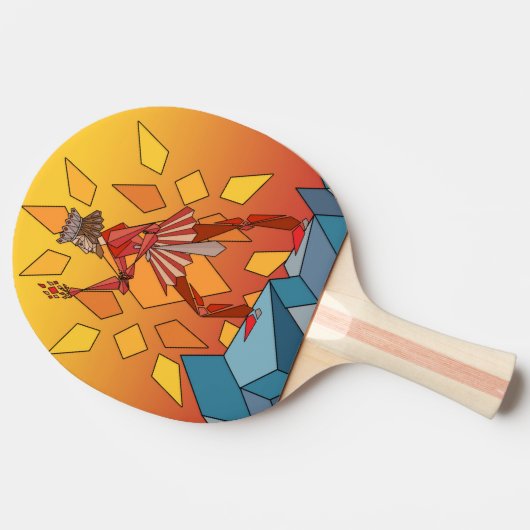 王子 卓球ラケット (横)