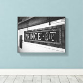 王子(裂け目) キャンバスプリント (インサイチュ (ウッドフロア))