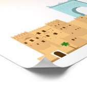 王安座館市モロッコ ポスター (角)