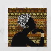 王室にふさわしいエレガントなイベントの招待状 招待状 (正面/裏面)