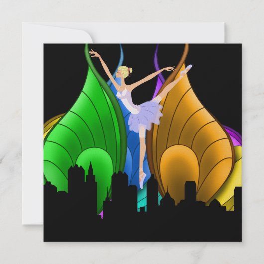 王室にふさわしい優雅なイベント - SRF 招待状 (正面)