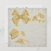 王室にふさわしい優雅なイベント - SRF 招待状 (正面/裏面)