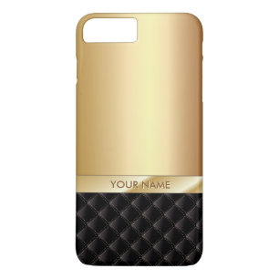 王室ので贅沢な金ゴールドの名前をカスタムする iPhone 8 PLUS/7 PLUSケース