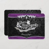 王室のなおとぎ話ありがとうカード サンキューカード (正面/裏面)