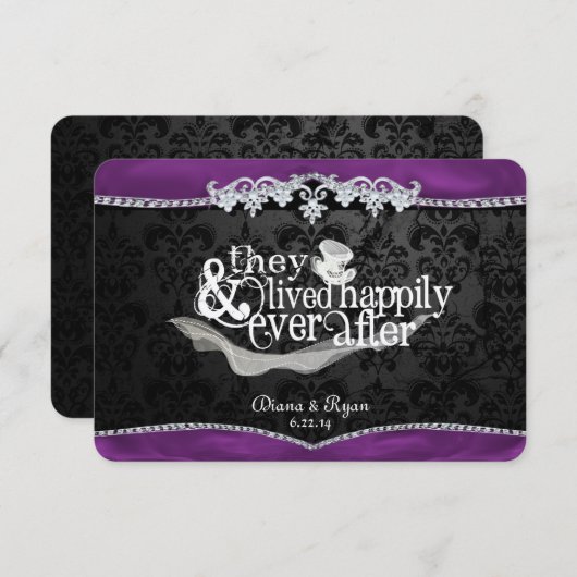 王室のなおとぎ話ありがとうカード サンキューカード (正面/裏面)