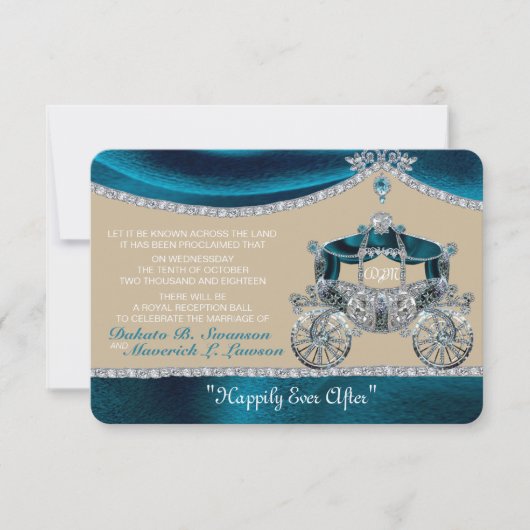 王室のなおとぎ話の保存日付 セーブザデート (正面)