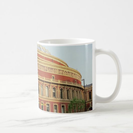王室のなアルバートホール、ロンドン、イギリス、イギリス コーヒーマグカップ (右)