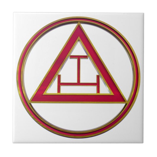 王室のなアーチの三倍Tau タイル (正面)