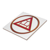 王室のなアーチの三倍Tau タイル (側面)