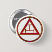 王室のなアーチの三倍Tau 缶バッジ (正面&裏面)