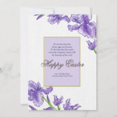 王室のなイースター挨拶状 シーズンカード (正面)