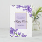 王室のなイースター挨拶状 シーズンカード (スタンド正面)