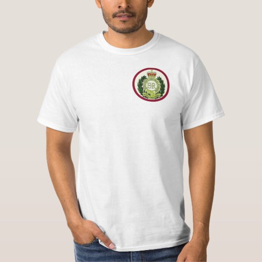 王室のなエンジニアのバッジ Tシャツ (正面)
