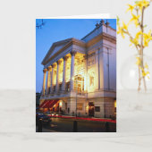 王室のなオペラハウス、コヴェント・ガーデン、ロンドン、イギリス カード (黄色い花)