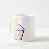 王室のなカップケーキのマグ(味方される1) コーヒーマグカップ (正面左)