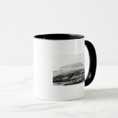 王室のなキングストンおよび港 マグカップ (正面右)