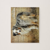 王室のなスカイブルーのオーストラリアのパズル ジグソーパズル (縦)