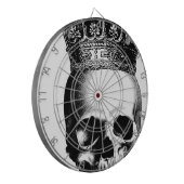 王室のなスカルの王冠 ダーツボード (正面左)