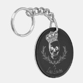 王室のなスカル キーホルダー (正面左)