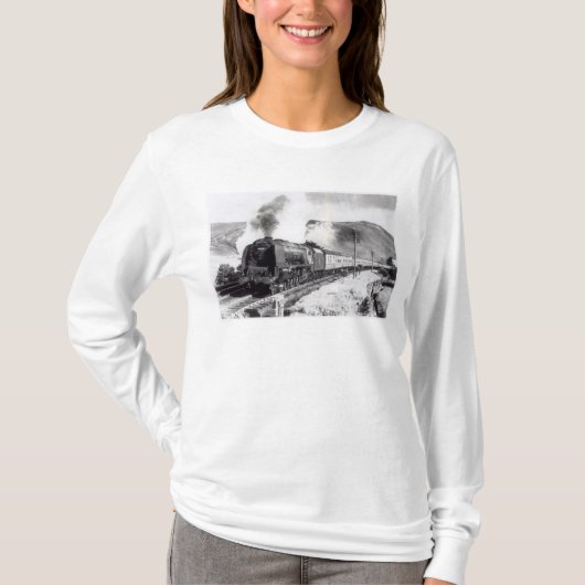 王室のなスコット、都市間機関車 Tシャツ (正面)