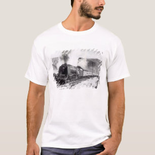 王室のなスコット、都市間機関車 Tシャツ