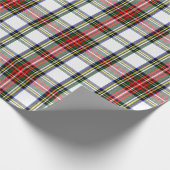 王室のなステュワートの服の格子縞 ラッピングペーパー (角)