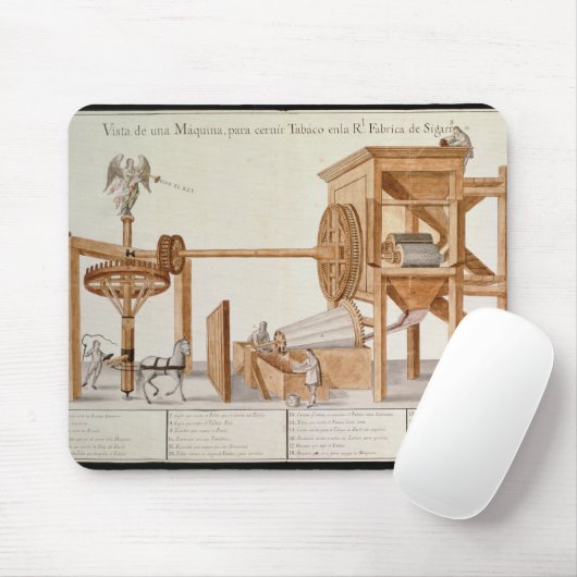 王室のなタバコからの機械をふるうタバコ マウスパッド (マウス)