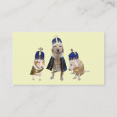 王室のなトリートメント犬の搭乗 名刺 (裏面)