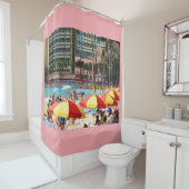 王室のなハワイのホテル シャワーカーテン (インサイチュ)