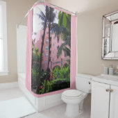 王室のなハワイのホテル シャワーカーテン (インサイチュ)