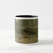 王室のなパレード ツートーンマグカップ (中央)