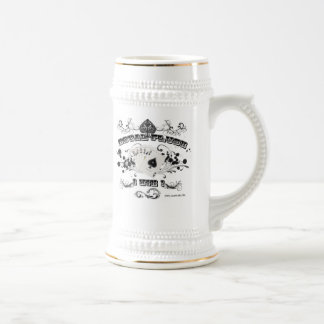 王室のなフラッシュステイン ビールジョッキ