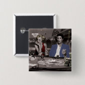 王室のなフラッシュ2 缶バッジ (正面&裏面)