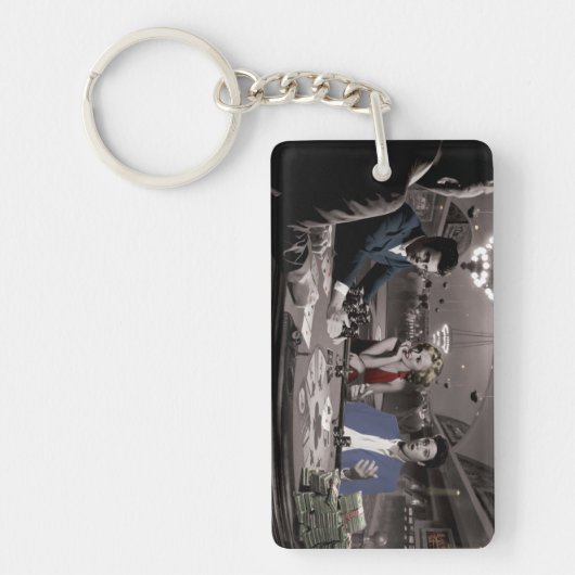 王室のなフラッシュ キーホルダー (正面)