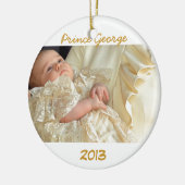 王室のなベビーのオーナメント セラミックオーナメント (左)