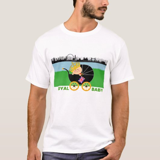 王室のなベビーのワイシャツ Tシャツ (正面)