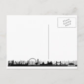 王室のなベビーの郵便はがき ポストカード (裏面)